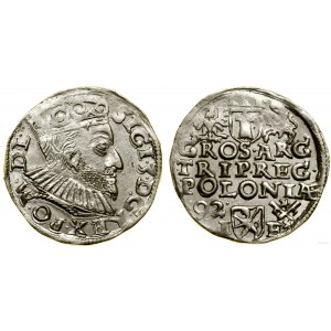 Polsko, trojak, 1592, Poznań