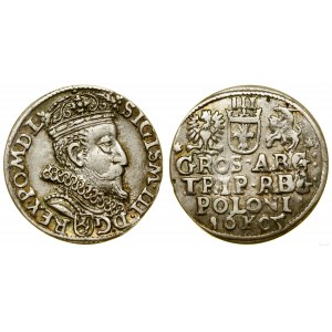 Polska, trojak, 1605, Kraków