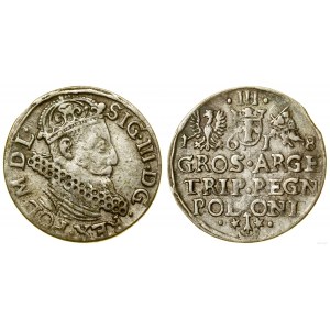 Poland, trojak, 1618, Cracow