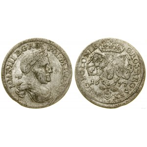 Poland, sixpence, 1677, Bydgoszcz