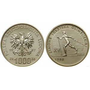 Poland, 1,000 zloty, 1987, Warsaw