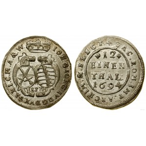 Niemcy, 1/12 talara, 1694 EPH, Lipsk
