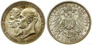 Germany, 2 marks, 1904 A, Berlin