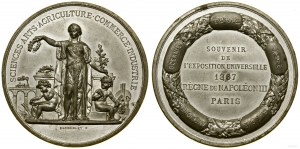 France, commemorative medal, 1867