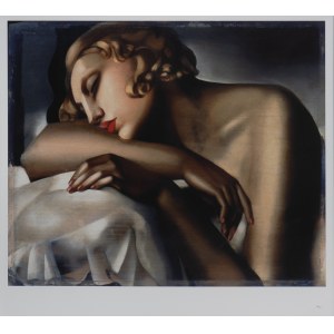 Tamara Lempicka(1898-1980),The sleeping Girl