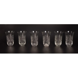 Set of 6 water glasses