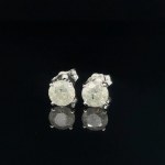 WHITE GOLD 1.05 GR DIAMOND EARRINGS ER40111