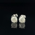 WHITE GOLD 1.05 GR DIAMOND EARRINGS ER40111