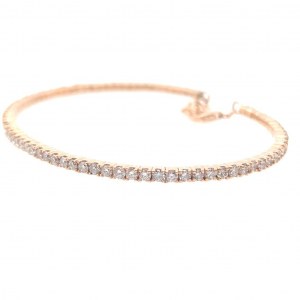 6.90 GR ROSE GOLD BRACELET WITH DIAMONDS - BRC20201