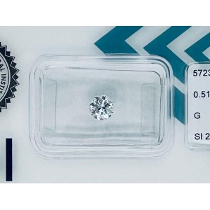 DIAMOND 0.51 CT G - SI2 - IGI - SF30804