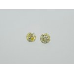 2 DIAMONDS 0.62 CT FANCY - I1-2 - F20305-15