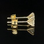 YELLOW GOLD 0.89 GR DIAMOND EARRINGS ER40114