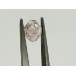 DIAMOND 0.89 CT NATURAL FANCY LIGHT ORANGY PINK - GIA - F30202