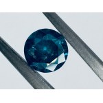 DIAMOND 0.7 CARAT FANCY VIVID BLUE* - I2 - LASER ENGRAVED - C30411B-3-LC CERTIFICATE MAROZ DIAMONDS LTD MEMBER ISRAEL DIAMOND EXCHANGE - C30411B-3-LC
