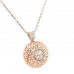 4.11 GR ROSE GOLD CREWING WITH DIAMONDS - PND20405