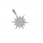 2.88 GR GOLD PENDANT WITH ZIRCONI - Z30505