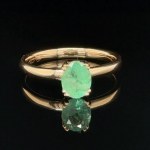 ROSE GR 2.47 GR RING NATURAL COLOMBIAN EMERALD RNG40107