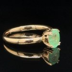 ROSE GR 2.47 GR RING NATURAL COLOMBIAN EMERALD RNG40107