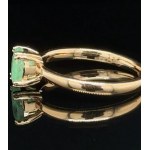 ROSE GR 2.47 GR RING NATURAL COLOMBIAN EMERALD RNG40107