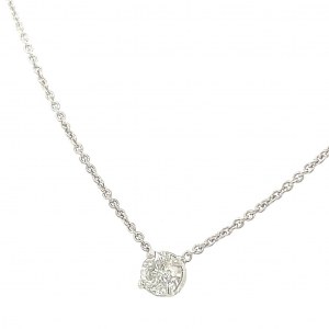 GOLD NECKLACE WITH DIAMONDS PND21204