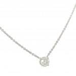 GOLD NECKLACE WITH DIAMONDS PND21204