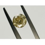 DIAMOND 1.12 CT FANCY LIGHT LIGHT BROWN YELLOW - I2 - C30408-20