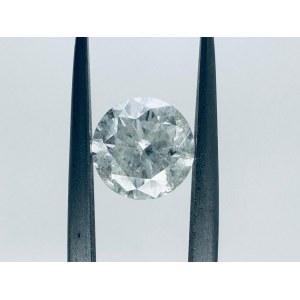 DIAMOND 1.51 CARAT H - PURITY I1 - BRILLIANT CUT - GEMOLOGICAL CERTIFICATE MAROZ DIAMONDS LTD MEMBER ISRAEL DIAMOND EXCHANGE - C30905-17