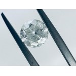 DIAMOND 1.51 CARAT H - PURITY I1 - BRILLIANT CUT - GEMOLOGICAL CERTIFICATE MAROZ DIAMONDS LTD MEMBER ISRAEL DIAMOND EXCHANGE - C30905-17