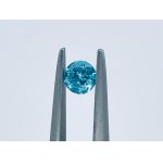 DIAMOND 0.35 CT FANCY INTENSE BLUE - I1 - C20403-1