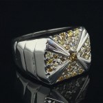 FANCY YELLOW YELLOW DIAMOND RING 1.02 CT - RNG30102