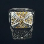 FANCY YELLOW YELLOW DIAMOND RING 1.02 CT - RNG30102