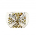 FANCY YELLOW YELLOW DIAMOND RING 1.02 CT - RNG30102