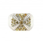 FANCY YELLOW YELLOW DIAMOND RING 1.02 CT - RNG30102