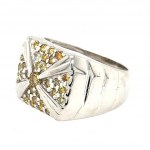 FANCY YELLOW YELLOW DIAMOND RING 1.02 CT - RNG30102