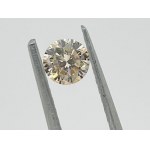 DIAMOND 0.47 CARAT FANCY YELLOW BROWN - SI2* - BRILLIANT CUT - C21016-9