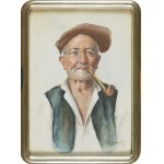 Antonio Enrico FIORENTINO, Neapolitans - a pair of portraits
