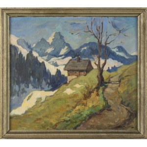 Carl KNAUF, Der Frühling in den Alpen