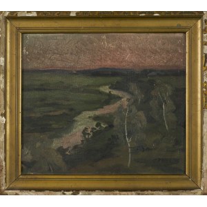 Franciszek TUREK, Landscape with a River