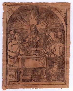 Albrecht DÜRER, Chrystus w Emaus, z Małej Pasji (1509-1511), kopia XVIII w.