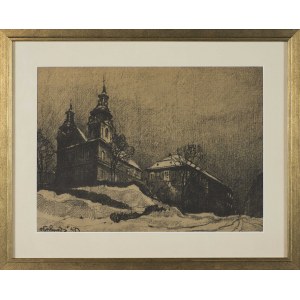 Odo DOBROWOLSKI, Church of the Carmelites, from the Lvov portfolio