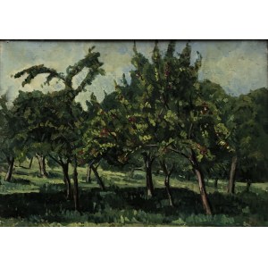 Henryk Piatkowski, The Orchard in Summer
