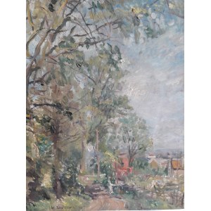 Vladimir Zakrzewski, Landscape from Sucy en Brie