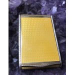 R. S., Snuff box / business card holder in silver with enamel