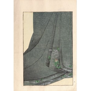 Sawa Kyukou, Watanabe Takijirō, Fragment de kimono, Tokyo, 1901