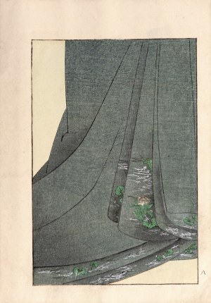 Sawa Kyukou, Watanabe Takijirō, Fragment kimona, Tokio, 1901