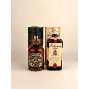 Ballantine's, najlepšia miešaná škótska whiskey Chivas Regal, 12-ročná miešaná škótska whiskey