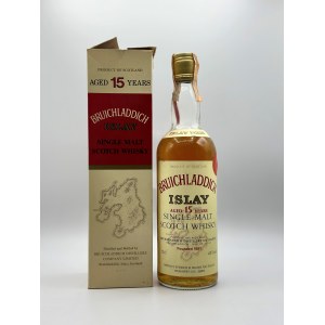 Bruichladdich, Islay Single Malt Scotch Whiskey 15 let stará