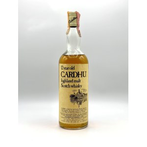 Whisky scozzese di malto delle Highlands Cardhu invecchiato 12 anni