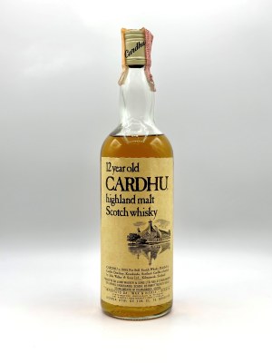 Cardhu Highland malt Scotch Whiskey 12 Year Old