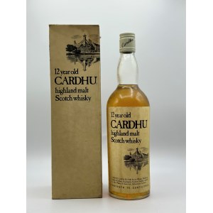 Cardhu Highland malt Scotch Whiskey 12 ans d'âge